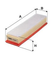 FILTRON FILT AP 134/10 DOKKER/LODGY HAVA FILTRESI