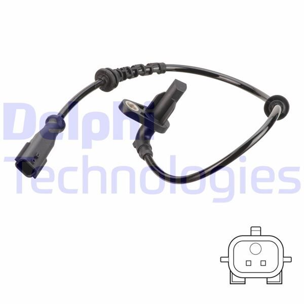 DELPHI SS20756 ABS SENSÖRÜ LOGAN-SANDERO-LOGAN 08-2004>