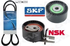 GVA 59T4315 EKSANTRİK GERGİ KİTİ P206-P207-P307-P308-P407-P3008-EXPERT-PARTNER-BERLINGO-JUMPY-C2-C3-C4-C5- XSARA-FOCUS II-FIESTA V-VI VOLVO S40-C30-V50-FIAT SCUDO EURO4 1.6 HDI-TDCİ