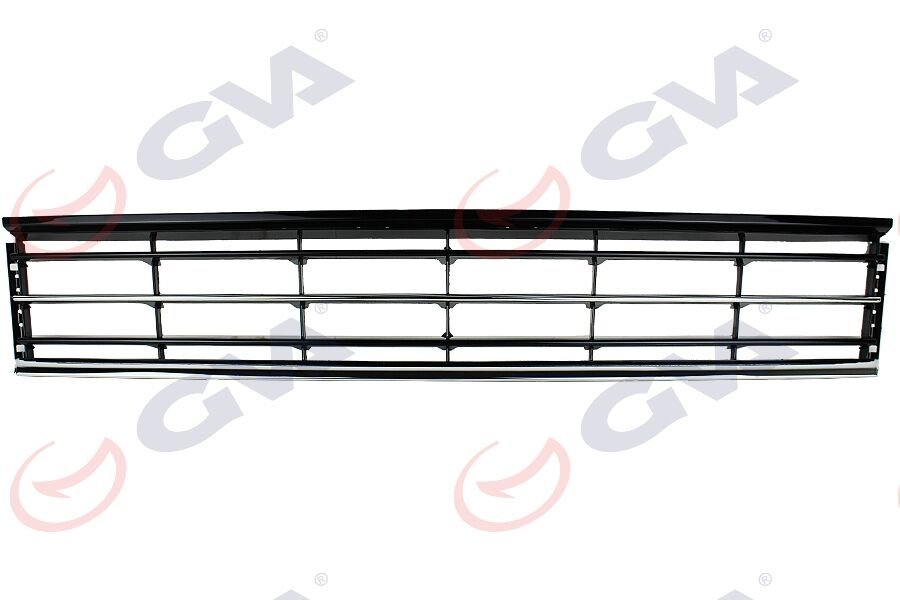 ÖN TAMPON ORTA IZGARA ÇİFT NİKELAJ KAPLAMA HIGHLINE 1 SİYAH BOYALI PASSAT 2011-2015