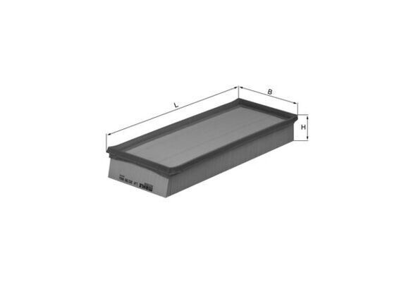 MAHLE LX2038 HAVA FILTRESI MINI N12 N16 N18 R55 R56 R57 R58 R59 R60 R61