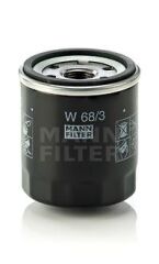 MANN W68.3 YAĞ FİLTRESİ C1-P107 1.0-COROLLA 1.3-1.3 12V-1.6-1.8 - AVENSIS1.6-1.8YARIS 1.3-1.5CAMRY-CARINA