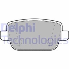 DELPHI LP1969 FREN BALATASI ARKA FORD-LAND ROVER-VOLVO MONDEO-GALAXY-SMAX-FREELANDER-S60 07> VO S80 II 06> S80 07> V70 06> V70 07> XC70 06> . LAND ROVER FREELANDER II L359