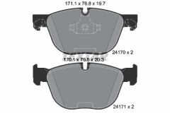 TEXTAR 2417001 FREN BALATASI ON BMW E70 E71 F15 F85 F16 F86