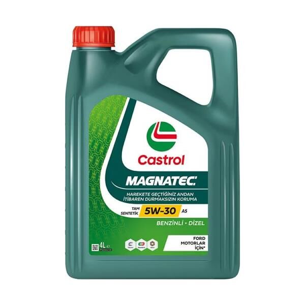 CASTROL 15FFE0 MOTOR YAĞI MAGNATEC 5W-30 A5 4X4L TU