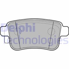 DELPHI LP2126 FREN BALATASI ARKA MERCEDES CITAN W415 12> . RENAULT KANGOO II 09>