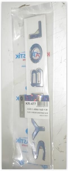 KAYA KR477 ARKA MONOGRAM YAZI SYMBOL