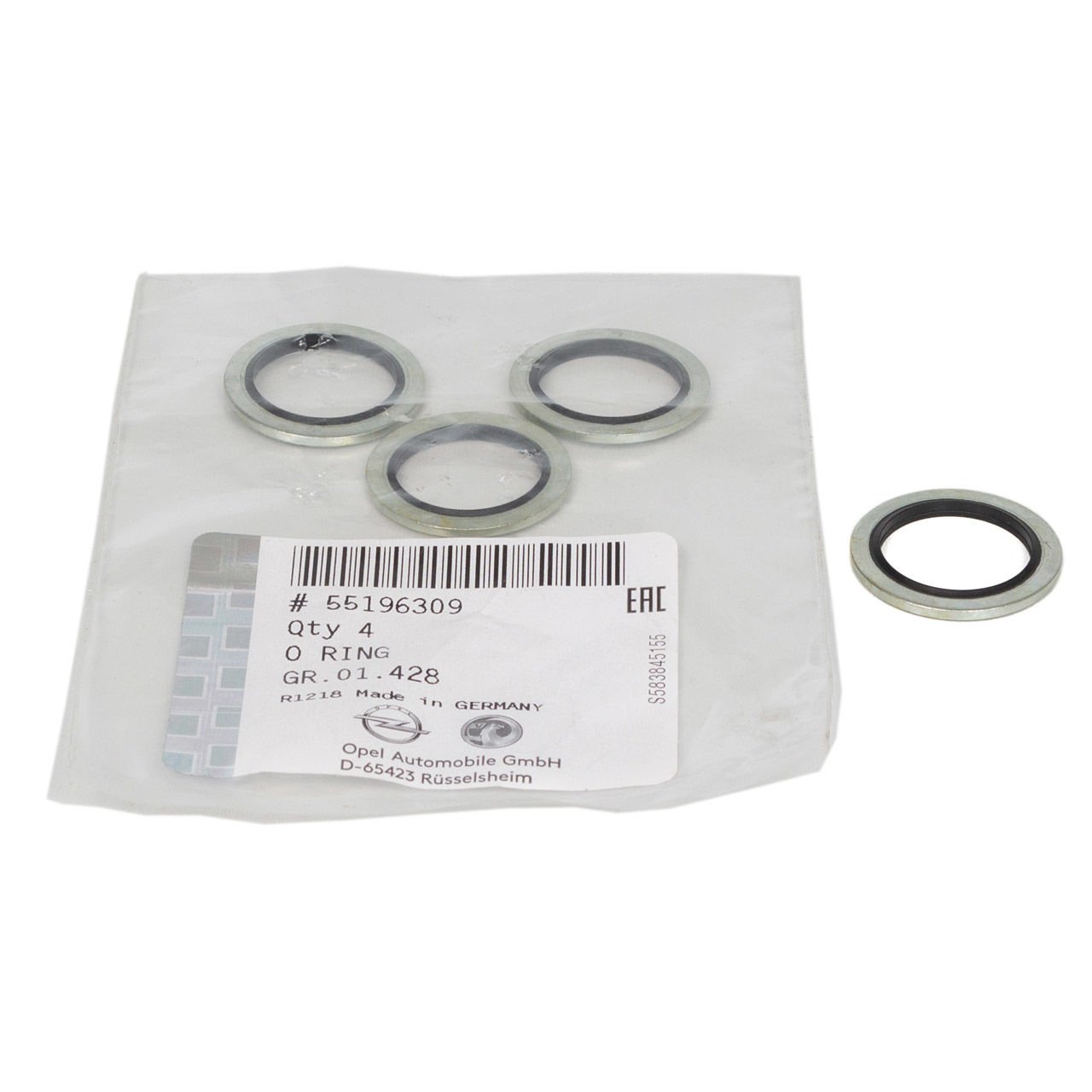 OE-OPEL 55196309 INSIGNIA A ZAFIRA B ASTRA J ZAFIRA C VECTRA C KARTER TAPA ORINGI