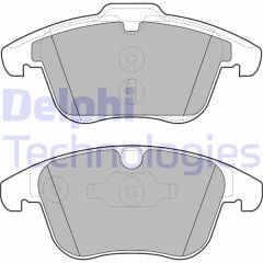 DELPHI LP1967 FREN BALATASI ON FORD MONDEO IV 07> S MAX GALAXY 07> VOLVO S60 II 1.5 T3 15>18 S80 II 2.0 08>12 V60 I 11>15 V70 III 09>15 XC70 II 09>12 . LAND ROVER FREELANDER II L359 RANGE ROVER EVOQUE L538