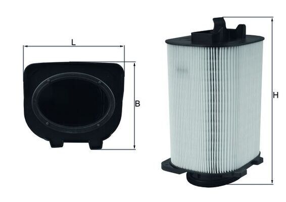 MAHLE LX3775 HAVA FILTRESI MERCEDES M274 W204 W205 C205 W213 R172 X253