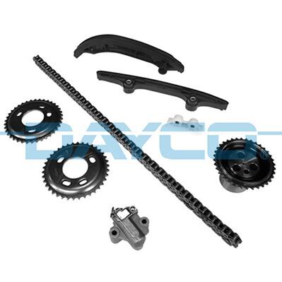 DAYCO KTC1092 EKSANTRIK ZINCIR SETI KOMPLE BOXER III JUMPER III 22DT PUMA 2.2HDI 16V 130HP 140HP TRANSIT V347 2.2 TDCI 06>14 CUSTOM V362 11>16 2.2 TDCI DUCATO 2.2HDI 06> DISLILER DAHIL