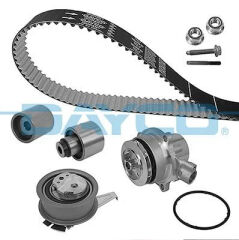 DAYCO KTBWP11921 DEVİRDAİMLİ TRİGER SETİ SOKETLİ GOLF7-A3-LEON-PASSAT-TİGUAN 1.6-2.0TDİ13> CLHA/B-DCXA-CRLB CUVC-CRKA-CRKB
