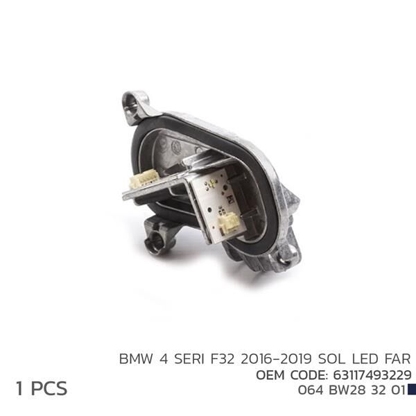 NIKEN 064BW283201 BMW 4 SERI F32 2016-2019 SOL LED MODÜL 63117493229