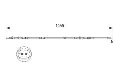 BOSCH 1987473507 BALATA FISI ARKA BMW F01 F02 F03 F04