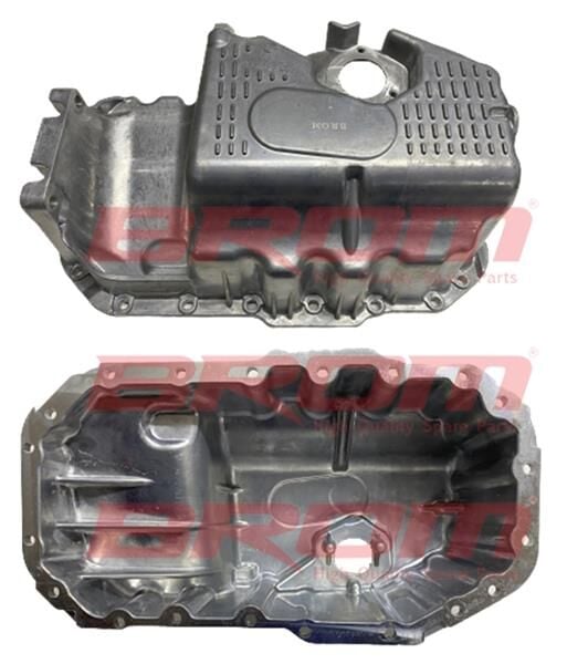 BROM VW3308 YAĞ KARTERİ ALÜMİNYUM SENSORLU GOLF V-VI-JETTA III-IV-PASSAT-A3-LEON-IBIZA 1.4TSI