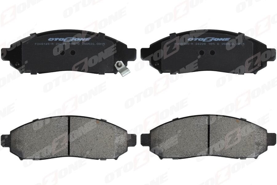 FREN BALATASI ÖN RENAULT KOLEOS 08> NISSAN NAVARA 2.5L YD25DDTi D40 4x2 4x4 10-> / PATHFINDER 2.5L YD25DDTi DCi R51 17MM