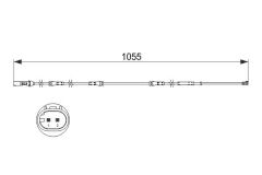 BOSCH 1987473508 BALATA FISI ARKA BMW F07