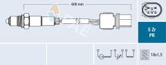 FAE 75063 OKSIJEN SENSORU KAT. ONCESI MERCEDES W169 W176 W203 W204 C117 C219 W211 W212 X204 W164 W639 B906
