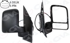 GVA 1033152 DIŞ DİKİZ AYNASI SAĞ FORD CONNECT 02> ELEKTRİKLİ