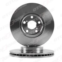 ÖN FREN DİSKİ HAVA KANALLI TOYOTA AVENSIS 1.6L 3ZZFE VVTi ZZT250 03-08 / 2.0L 1AZFSE AZT250 03-08 277 çap x 5 bijon - Adet disk fiyatıdır