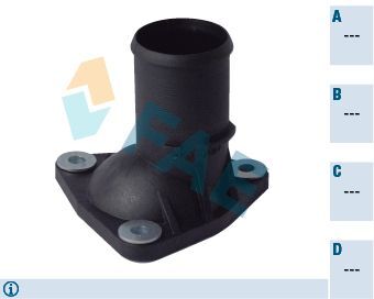FAE 54314 TERMOSTAT SU FLANŞI EXPERT-JUMPY-P306-XSARA-P406-XANTIA-P405-P806-EVESION XUD9T 1.9TD