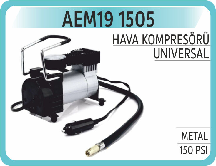 AEM19 1505 HAVA KOMPRESÖRÜ METAL 150 PSI