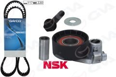 GVA 59T3720 TRİGER SETİ FIESTA 95> 1.25i 1.4i 16V 117 DİŞ
