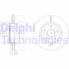 DELPHI BG9058 FREN DİSKİ ÖN JEEP CHEROKEE 03>10 328MM/30MM