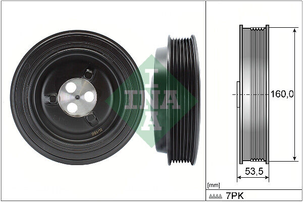 INA 544013210 KRANK KASNAĞI FORD TRANSİT 06> ARKADAN ÇEKER 2.2 TDCİ-2.4 TDCİ