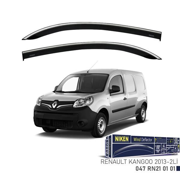 NIKEN 047RN210101 KROMLU CAM RÜZGARLIĞI RENAULT KANGOO 2013- 2Lİ