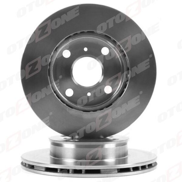 OTOZONE BD9039 ÖN FREN DİSKİ HAVA KANALLI TOYOTA COROLLA 1.3L 2E EE100 95-98 / 1.6L 4A-F AE92 88-92 238 ÇAP X 4 BİJON - Adet disk fiyatıdır