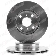 OTOZONE BD9039 ÖN FREN DİSKİ HAVA KANALLI TOYOTA COROLLA 1.3L 2E EE100 95-98 / 1.6L 4A-F AE92 88-92 238 ÇAP X 4 BİJON - Adet disk fiyatıdır