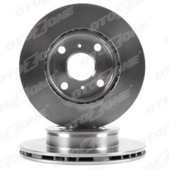 OTOZONE BD9039 ÖN FREN DİSKİ HAVA KANALLI TOYOTA COROLLA 1.3L 2E EE100 95-98 / 1.6L 4A-F AE92 88-92 238 ÇAP X 4 BİJON - Adet disk fiyatıdır