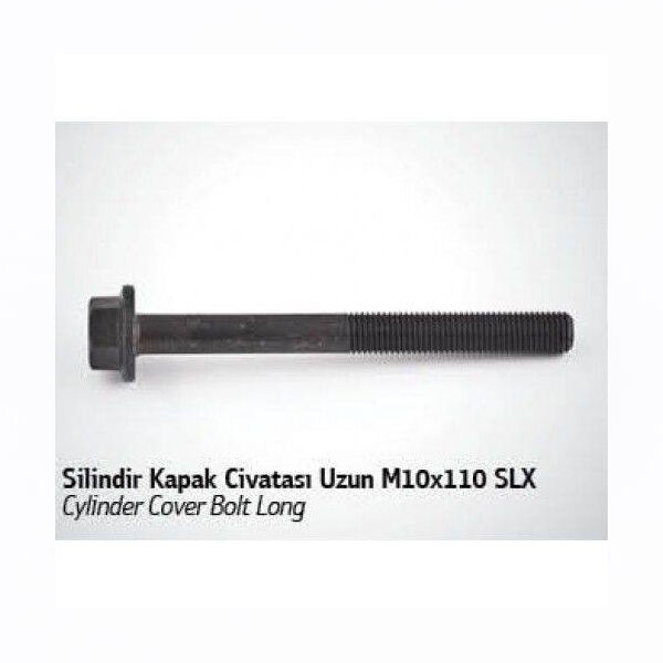 SES 777492MS SİLİNDİR KAPAK CİVATASI UZUN 10X110 MM. M131 DKŞ