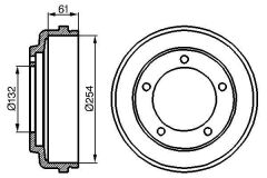 BOSCH 0986477048 ARKA KAMPANA TRANSIT T12 93>00