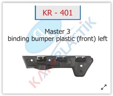 KAYA KR401 ÖN TAMPON BRAKETİ SOL MASTER III
