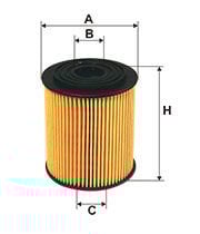 FILTRON FILT OE 672 MINI R50-R52-R53 YAG FILTRESI OX 175D