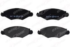 OTOZONE FDO4012 ÖN FREN BALATASI PEUGEOT P206 1.4 1.6 09/98> P306 1.4 1.6 5/93> KULAKLARI DELİKSİZ