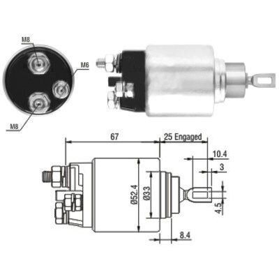 BOSCH 1986SE1686 MARS OTOMATİĞİ 12V PEUGEOT BOXER III-CITROEN JUMPER III 06> TRANSIT V347 2.2TDCI-2.4 TDCI-3.2TDCI 0 6> DT PUMA 2.2HDI DUCATO 2.2JTD 100CV