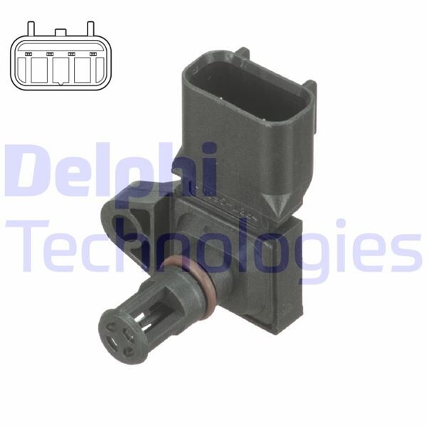 DELPHI PS10217 MAP SENSORU FORD FIESTA VI 1.25 1.4 ZETEC 08>