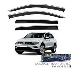 KROMLU CAM RÜZGARLIĞI VW TIGUAN 2016- 4LÜ