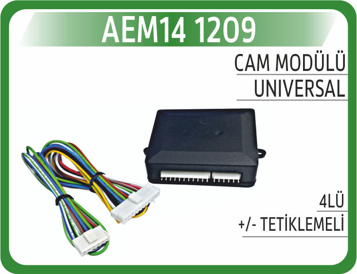 AEM14 1209 CAM MODÜLÜ 4LÜ /- TETİKLEMELİ