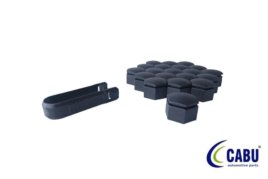 CABU 220668 BİJON KAPAĞI SİYAH 22X21mm INSIGNIA - A 20 ADET 220644