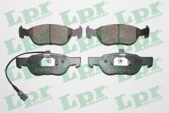 LPR 05P646 ÖN FREN BALATASI FIAT BRAVA-BRAVO 95>02 MAREA 96>02 PUNTO 00> FİŞLİ