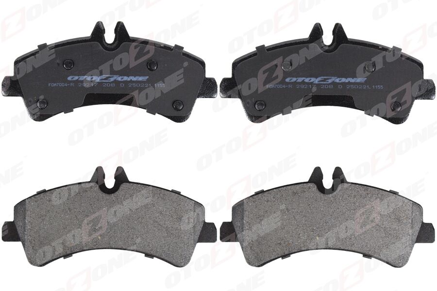 OTOZONE FDA7004-R FREN BALATASI ARKA MERCEDES SPRINTER B906 . VW CRAFTER 30-35-50 CIFT TEKER