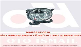 SİS LAMBASI AMPULLÜ SAĞ ACCENT ADMIRA 03 >