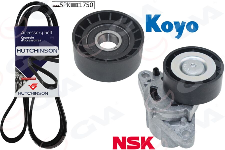 GVA 59A1107 ALTERNATÖR GERGİ KİTİ KÜTÜKLÜ CLIO II-KANGOO-MEGANE I-SCENIC I-LOGAN 1.4-1.6 16V KLİMALI HİDR K015PK1750