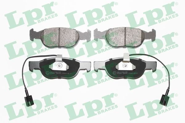 LPR 05P424 ARKA FREN BALATASI FIAT TEMPRA 90>TİPO 87> UNO 89> MAREA 96> CROMA 87> BRAVO 96> ALFA ROMEO 145-146 -155-156-164