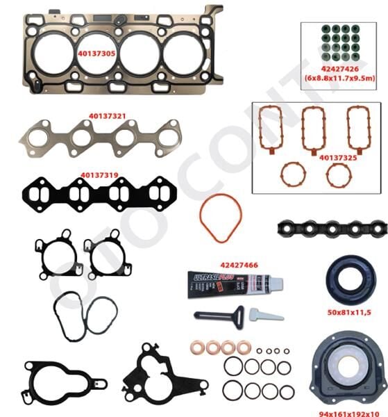 OTOCONTA 40137302 FULL TK CONTA KEÇELİ SKC Lİ SUBAP LASTİKLİ MASTER III 2.3 DCİ 11 > MOVANO 2.3 CDTİ 10 > M9T