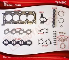 ROYAL T674690 ÜST TAKIM CONTA SKC Lİ SUBAP LASTİKLİ MASTER III 2.3 DCİ 11 > MOVANO 2.3 CDTİ 10 > M9T